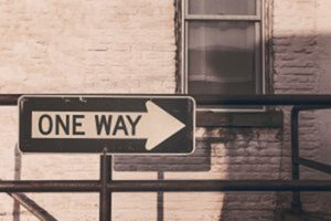 Arrow direction-One way