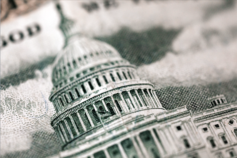 US Fifty Dollar Bill-Capital Building