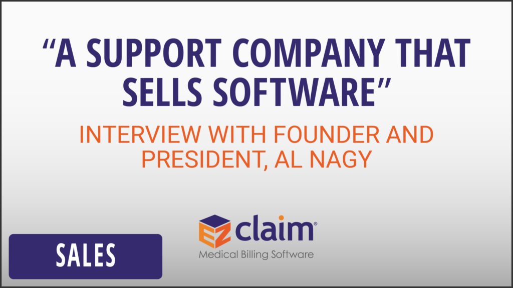 EZClaim - Sales Video - A Support Company That Sells Software