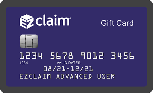 EZClaim-Advanced Upgrade-Gift Card