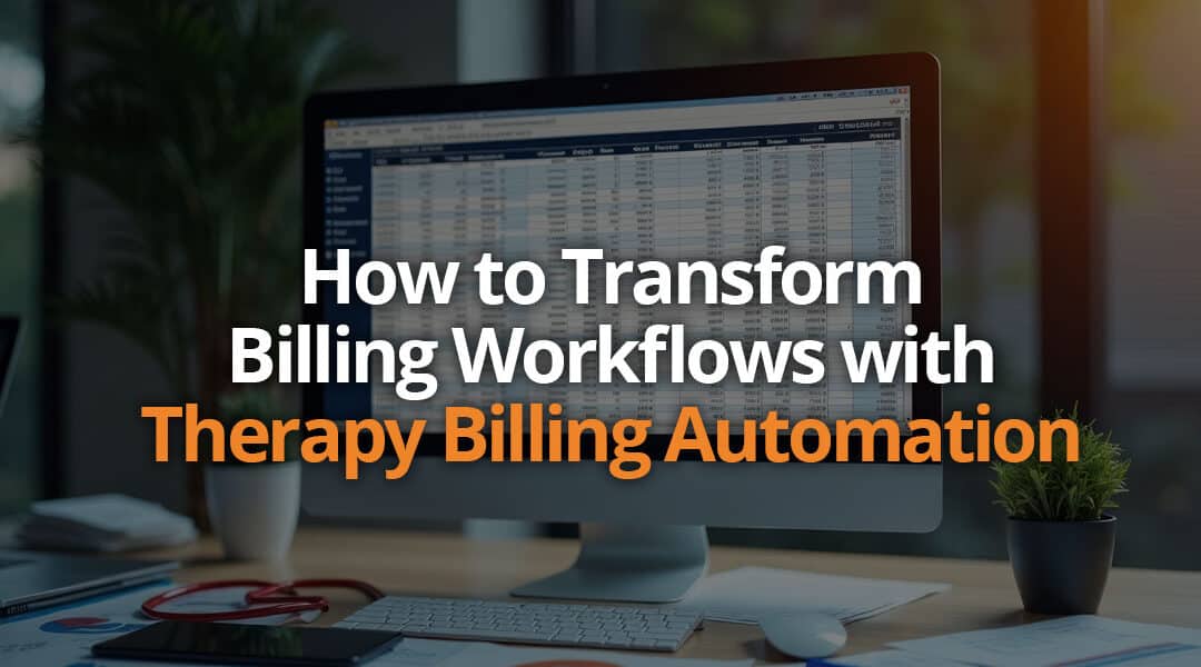 How to Transform Billing Workflows with Therapy Billing Automation