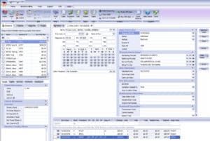 EZClaim electronic claim submission screenshot